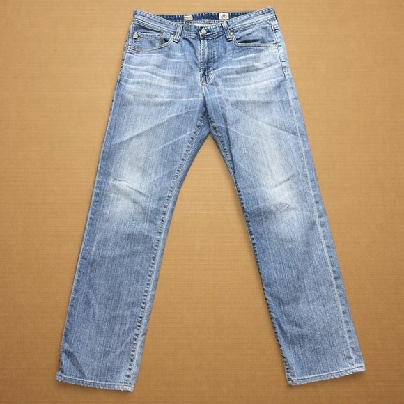 Ag Adriano Goldschmied Other - AG Adriano Goldschmied Graduate Jeans Made in USA Mens Sz 34x31 Light Tailored